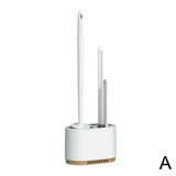 3 In 1 Toilet Brush and Plunger Set with Vented Holder, Heavy Duty Wall Mounted Bathroom Cleaning V1189-LC-LY-00152