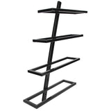 Wall Mounted Red Wine Bottle Holder Rack Storage Shelf for Household Kitchen Bar Decor4 Bottle V1294-YM0901-3115200131112
