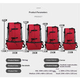 Red - Ideal for Dogs with Length - Durable, Breathable Backpack-Style Carrier - Perfect for V1192-AZ-W-8150