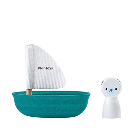 Plan Toys Sailing Boat - Polar Bear DTK10444