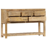 Sideboard 120x30x75 Cm Solid Mango Wood 43_247479