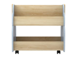 Keezi Kids Toy Box Bookshelf Storage Bookcase Organiser Display Shelf FURNI-B-TOY-TREE-GR