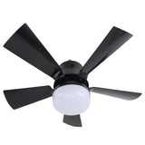 Ceiling Fan Light Dimmable 3 Wind Speed Timer E26 Screw in Ceiling Fan with LED Light for Bedroom V1294-YM0901-3119240075611