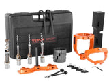 Mortising Attachment for Drill Press, 4 Model Drills Square Hole Chisel Set, Bench Drill Locator Set V952-SYDWQTJ5GCTCK4X2EV0