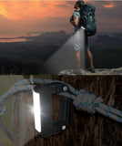Powerbank Carabiner Light with COB LED Technology-Black/Navy V915-BR0043-BK