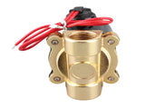 220V DN15 1/2" Electric Normal Closed Valve Electromagnetic Valve for Water Oil Air Gas V1294-YM0901-JY01042