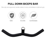 Steel Fitness Equipment for Biceps Triceps ABS Shoulders Black V1192-AZ-W-25650