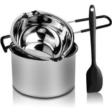 Double Boiler for Stove Top Candle Candy Chocolate Making Double Boiler Insert for Melting Pot Set V1192-AZ-W-26400