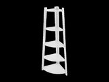 Corner Ladder Shelf Bookcase Display Storage Unit V63-836021
