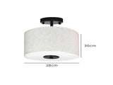 Emitto Ceiling Pendant Light 28cm Led LI0562-28CM_NZ
