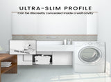PROTEGE Grey Water Pump, with 3 Inlet, for House, Bathroom, Shower, Sink, Washing Machine V219-PMPMCPPT3B4A