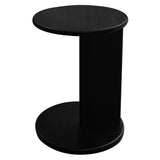 Brentwood Round Solid Timber Lamp Table V199-LT040BWB