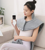 Fast Heating Electric Heating Pad for Neck and Shoulder and Back with 6 Heating Settings & 4 Timer, V1107-742-11501