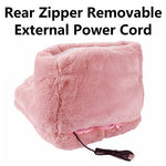 Pink ELECTRIC HEATED FOOT COMFORT WARMER Feet Boots Slipper Tools Heating Socks Shoe V201-W12932004