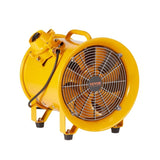 Portable Ventilator, 304.8mm/12inch Heavy Duty Cylinder Fan, 550W Strong Shop Exhaust Fan 2500CFM, V952-FBGSZ550W12INQAWHV3