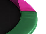 Kahuna 10ft Trampoline Pad and Net - Rainbow KAH-PDNET-10-RB
