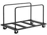 Drywall Cart Dolly, 816 kg Load Capacity, Steel Panel Truck Cart with 12.5 mm Swivel Casters, Lumber V952-BLTCHJGSGSBKHDXOC001V0
