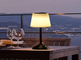 Waterproof Solar Table Lamp, Rechargeable Wireless Outdoor Light for Desk Patio Garden Yard and Room V1237-MS-724-070