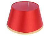 Fabric Lamp Shade European Style Modern Lampshade for E27 Table Lamp Floor Light SuppliesPX134 Red V1294-YM0901-3119210143019