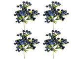 Christmas Berry Branches 3 Forks Simulation Foam Berry Picks Home Decoration V1294-YM0716-220714HJ01-3