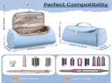 Large Makeup Bag,PU-Leather Water-resistant Toiletry Pouch,Portable Travel Essentials Case,Make up V1366-AZ2-W-03848