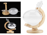 Storm Glass Creative Globe shaped Storm Glass Bottle Desktop Weather Station Weather Predictor V1294-YM0901-JY14682