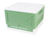 Toys Storage Box with Building Baseplate 37L Stackable Foldable Building Blocks Organizer Storage V1294-YM0901-3117250061412