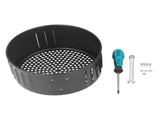 Fryer Replacement Basket Steel Non Stick Reusable Universal Fryer Drain Basket for Frying Baking V1294-YM0901-3113240025412