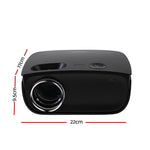 Devanti Portable Mini Video Projector Wifi 1080P Home Theater HDMI Black VP-850-WIFI-BK