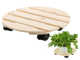 Plant Display Stand Indoor Living Room Shelf Free Standing Shelf with Row Wheel for Garden V1294-YM0901-210513XA03-4
