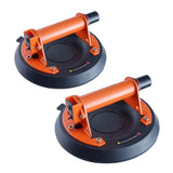 Glass Suction Cup, 203 mm 2 Pack 278 kg Capacity, Vacuum Suction Cup with Steel Handle & Carry Box, V952-YXZKXPJS2J8Y6ZTC8V0