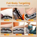 42-Head Massager 9-Speed Massager Fast-Charge Massager Relaxation Massager - Gray - Size 17-12-31 V1347-110-99154-GRY-17-12-31