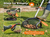 Acorn Picker Upper Roller with Foot Release Nut Gatherer
Adjustable Aluminum Handle, Ergonomic Grip V1107-CS-VWUUIT2