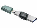 SanDisk 256GB iXpand Flash Drive Flip V28-FUSSAN256GSDIX90N