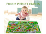 Babies Carpet Play Mat Suitable For Playing With Cars And Toys - Play, Learn And Have Fun securely V1263-JX-2300