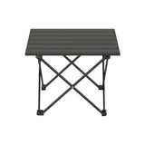 Weisshorn Folding Camping Table 40CM Roll Up Outdoor Picnic BBQ Aluminium Desk CAMP-C-T-ALUM-40