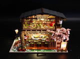 Dollhouse Miniature with Furniture Kit Plus Dust Proof and Music Movement - Asia V178-13837