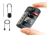 Thumb-Sized 2.7K Camera with 180 Rotatable Lens & Magnet Mount - Capture Your World V888-ELOSUNG35779