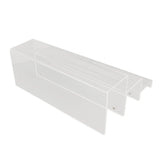3 Tiers Bar Bottle Rack Clear Acrylic Display Risers Liquor Bottle Stand for Cupcake Collectibles V1294-YM0901-3117240279611