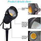 10X 12V LED waterproof Outdoor Garden Spotlights landscape light Lamp Yard Flood V201-EAZ01981CL8-10AU