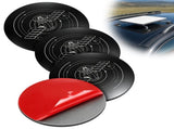 4 Pack Mount Metal Plates for Vehicle Roof 3.54" Round Metal Adhesive DiscCompatible with Gen 3 V1366-AZ2-W-15137