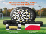Inflatable Soccer Dart Board, over 2.5 m High Giant Soccer Dart Board with 9 Kick Balls & Air Pump, V952-CQJXZQFB25MMNUSSW001V3