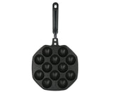 12-Cavity Aluminum Takoyaki Pan, Octopus Balls Egg Puffs Baking Pan, Home Cooking Tool V1263-JX-2977