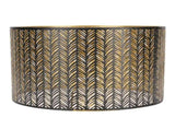 Metal Lampshade E14 E27 Iron Cylinder Shape Hollow Out Leaf Decorative Lamp Shade for Table Wall V1294-YM0901-3119250029211