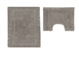 2200GSM 2 Pce Axel 100% Cotton Bath Mat Set Latte V442-UNA-BATHM-AXEL-LATTE-SH