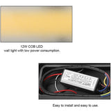 12W LED Wall Lamp Outdoor Waterproof Lamp Square Garden Lamp Aisle Balcony Lamp V1294-YM0901-ZM01751
