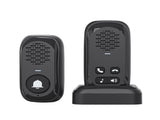 RF433 Wireless Intercom Ring Doorbell Chime with 1 Inside Sensor 984ft Range No Internet Required V1294-YM0901-H48995B