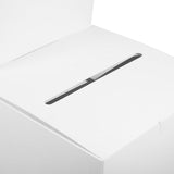6 Pcs Donation Lottery Box Office 30.00X15.00X15.00CM White V1369-AZ3-W-15806
