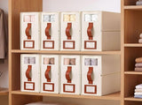 Artiss Bed Sheet Organisers Box 8Pcs Storage King Size Bedding Foldable Beige BSO-DIY-PAP02-BGX8