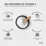 Orku Bulk 10Kg Vitamin C Powder Pure L-Ascorbic Acid - USP Grade Non-GMO V238-SUPDZ-30740132331600